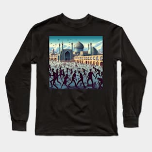 Isfahan with zombies - Persian (iran) design Long Sleeve T-Shirt